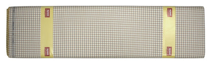 Raymond 100% Premium (Giza) Cotton Checkered Orange (Salmon) colour Unstitched Shirt Fabric - 1.60 mts / VV2243