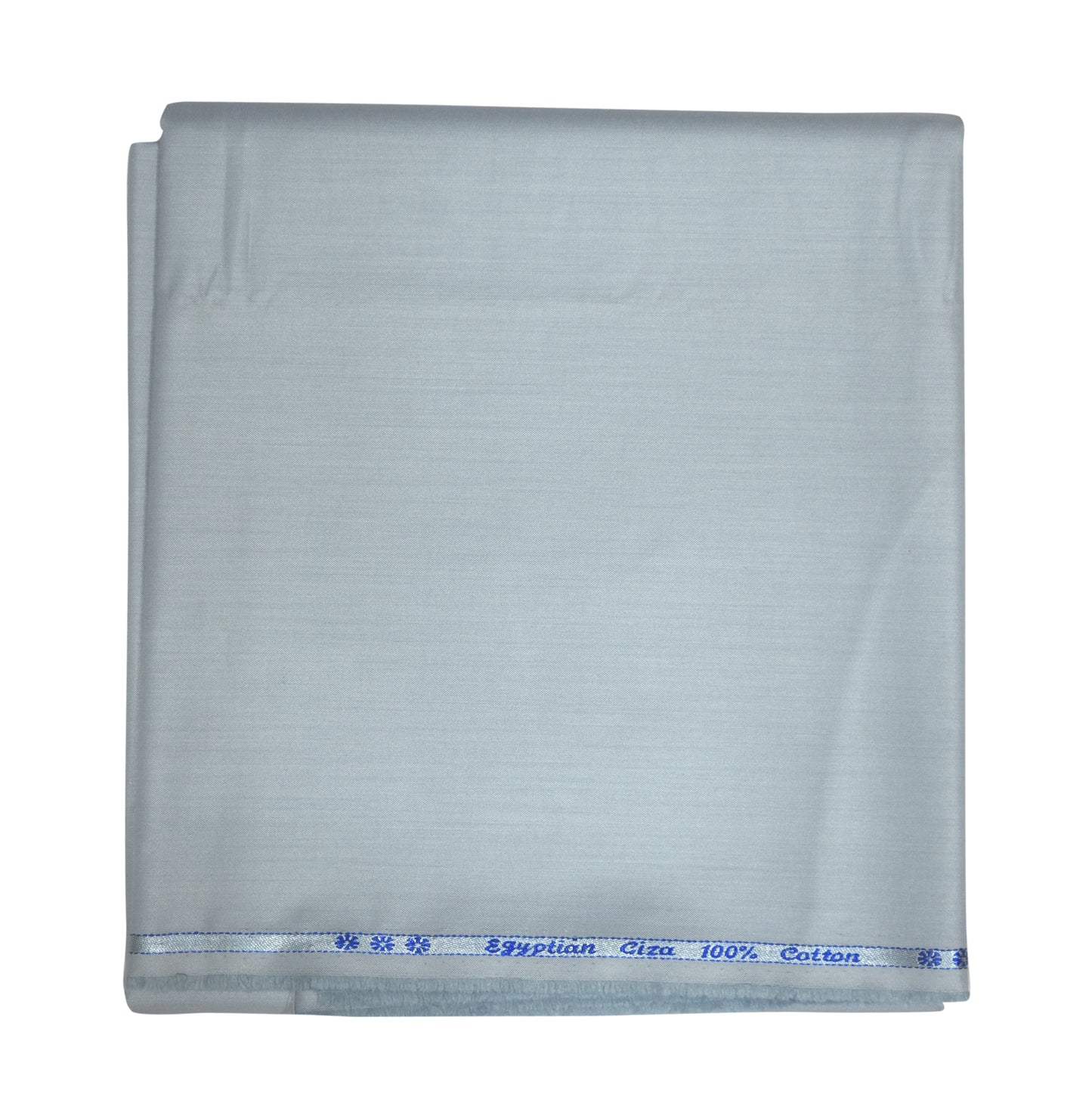 J.HAMPSTEAD 100% EGYPTIAN GIZA COTTON GREY PLAIN UNSTITCHED SHIRT FABRIC - 1.60 MTS - J324 / VV6956
