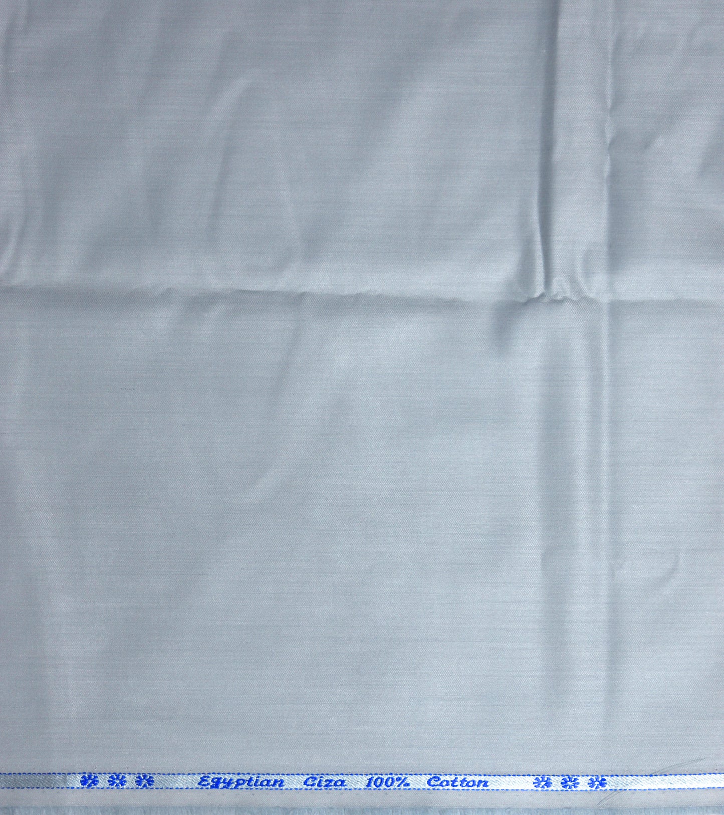 J.HAMPSTEAD 100% EGYPTIAN GIZA COTTON GREY PLAIN UNSTITCHED SHIRT FABRIC - 1.60 MTS - J324 / VV6956